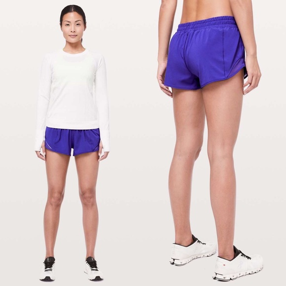 NWT💙Lululemon Hotty Hot Shorts 2.5” Mesh Running - Picture 4 of 8